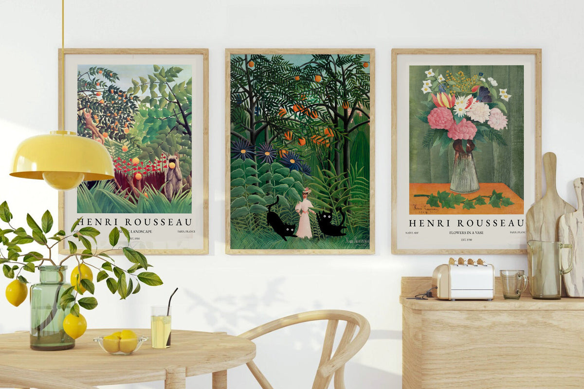 Henri Rousseau for Dreamers: Art for Imaginative Spaces