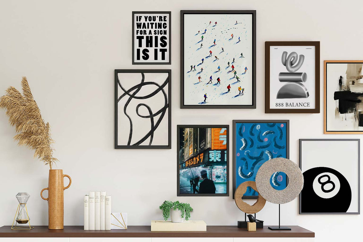 How to Style Art in Your Home Office
