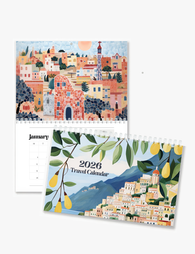 2026 Wall Art Calendar Travel