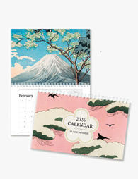 2026 Wall Art Calendar - Vintage Classic Japanese Art