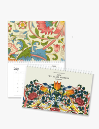 2026 Wall Art Calendar - William Morris Roses