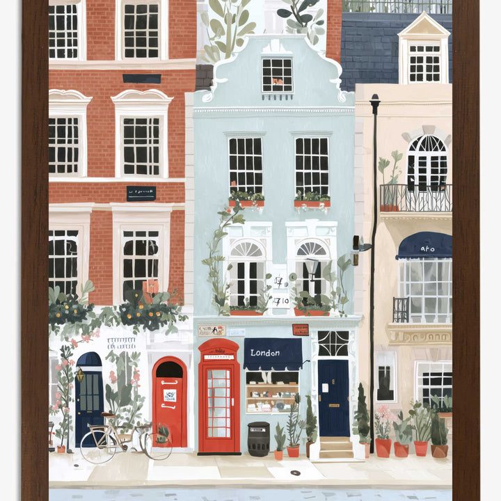 Whimsical Cityscape Art Prints