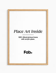 Oak Classic Picture Frame