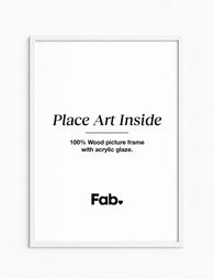 White Classic Picture Frame