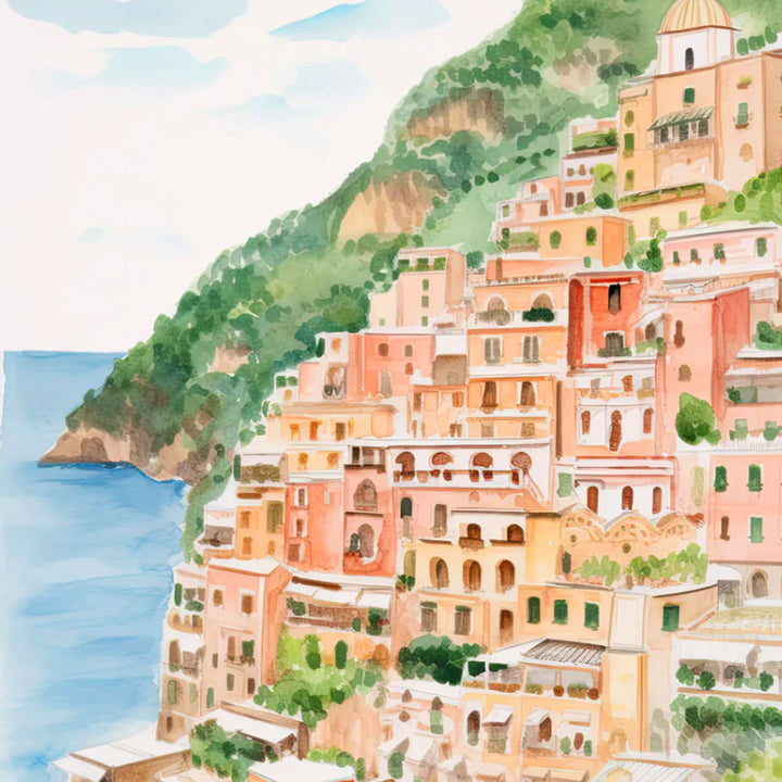Positano Art Prints