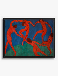 The Dance by Henri Matisse Canvas Print Black