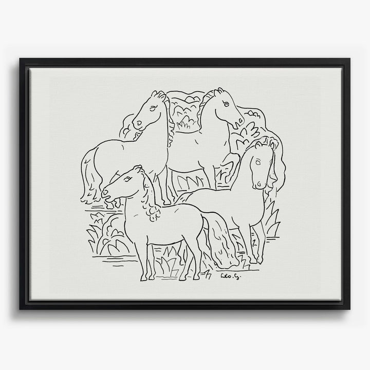 Horses Canvas Prints