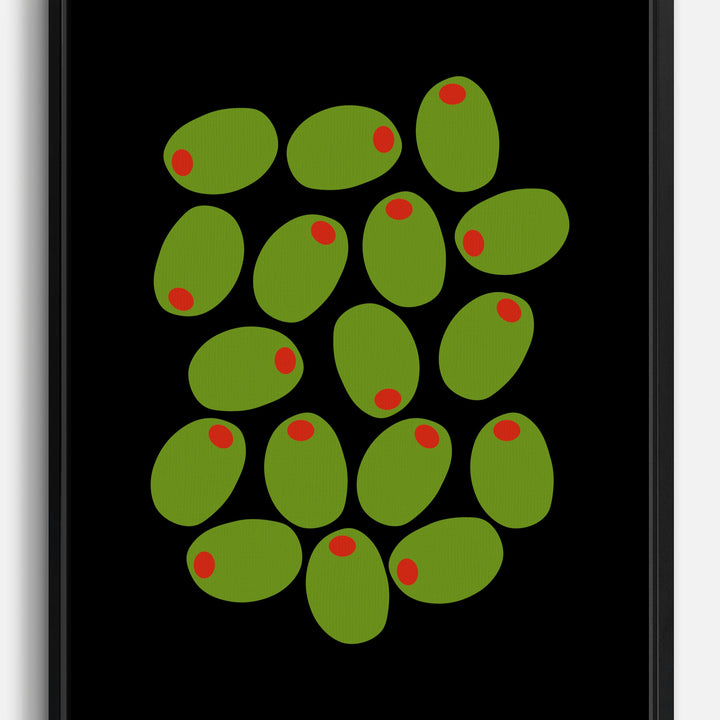 Olives Canvas Prints