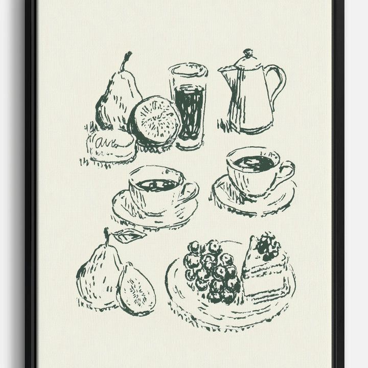 Tableware Canvas Prints