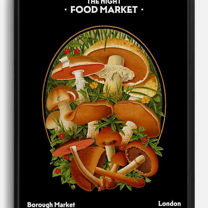 Mushrooms Canvas Prints