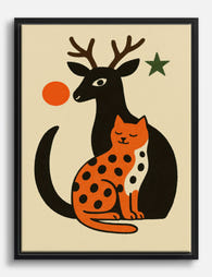 Whimsical Companions Canvas Print