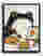 Pancake Painter Frog Canvas Print Black