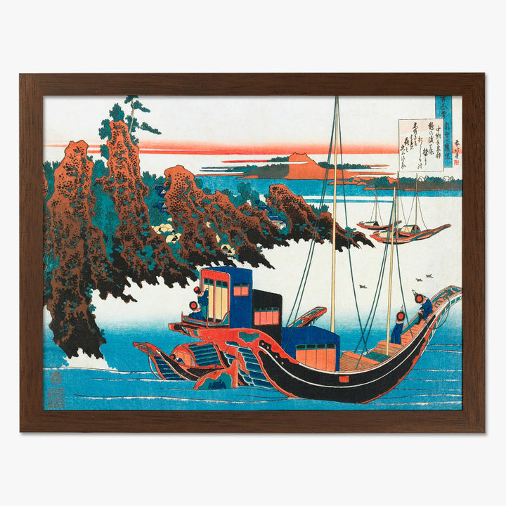 Hokusai Landschafts-Poster