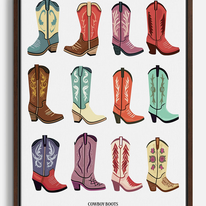 Western & Cowboy Canvas Prints