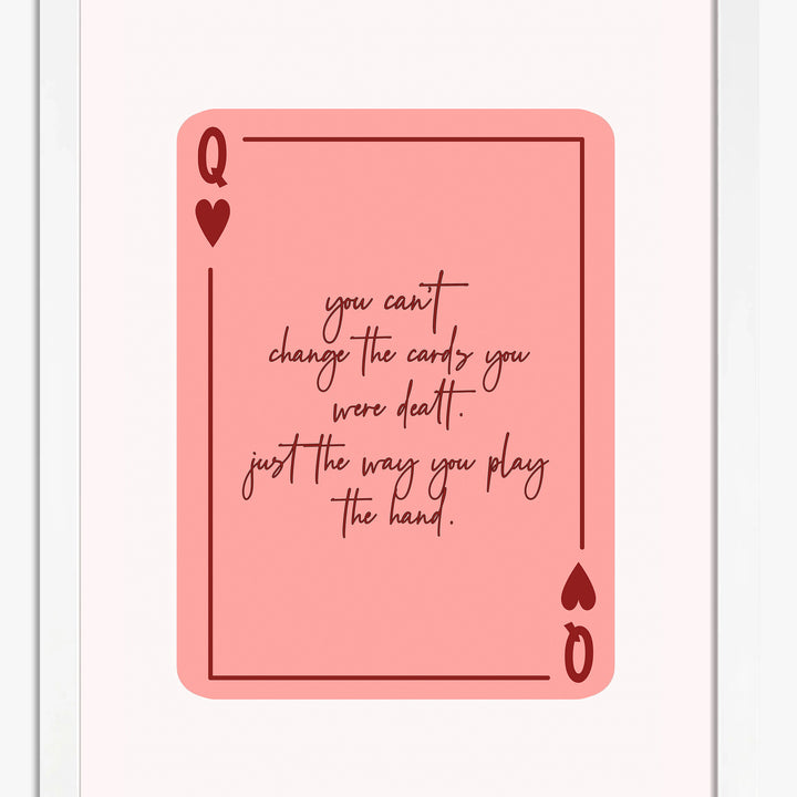Playing Card Art Prints
