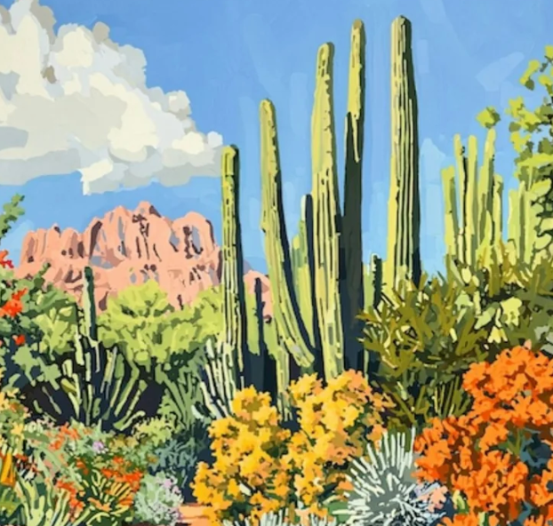 Cacti Art Prints