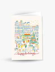 Christmas Market Holiday Card