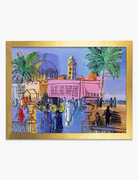 Casino on the Pier by Dufy Art Print Gold