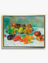 Renoir’s Mediterranean Harvest Canvas Print Gold