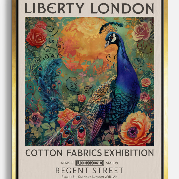 Peacock Canvas Prints