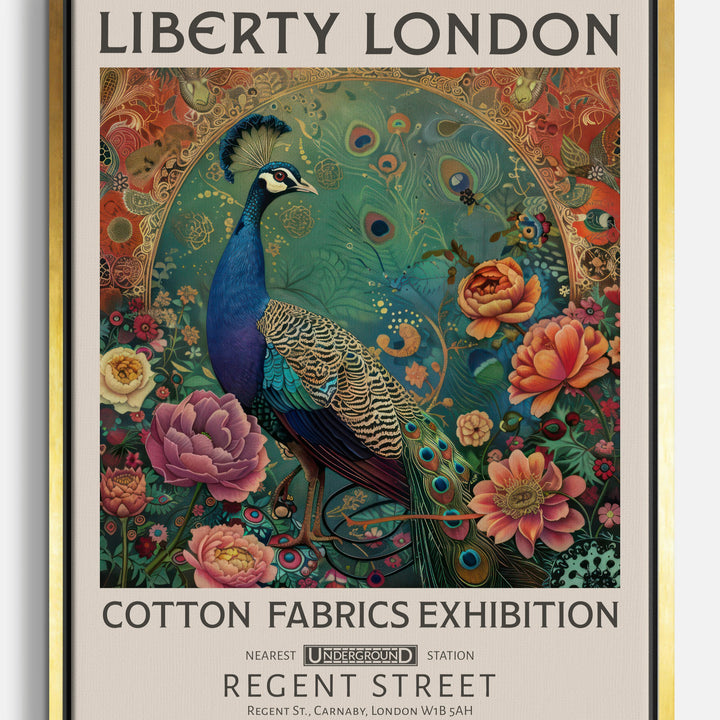 Peacock Canvas Prints