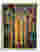 Klimt-Inspired Sunlit Forest Canvas Print - Gold