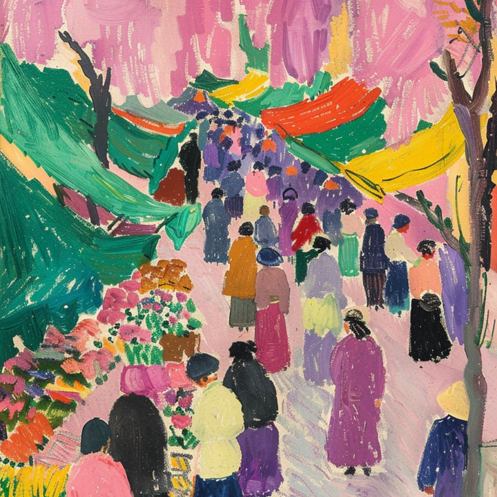 Market Scene Art Prints