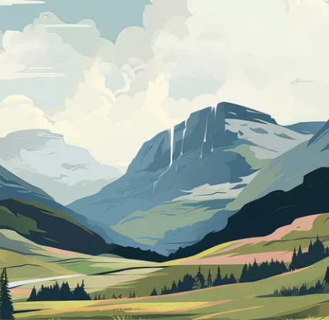 Mountain Art Prints