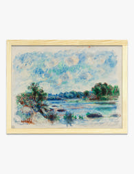 Landscape at Pont Aven by Renoir Art Print Oak