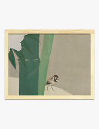 Bamboo in Snow by Kamisaka Sekka Art Print Oak