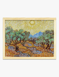 Olive Trees by Van Gogh Art Print Oak