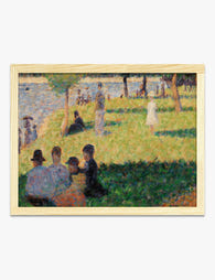 Sunday Afternoon by Georges Seurat Art Print Oak
