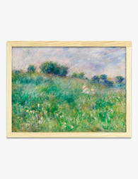 Meadow by Renoir Art Print Oak
