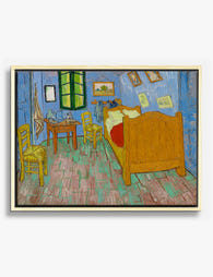 Van Gogh’s Bedroom Serenity Canvas Print Oak