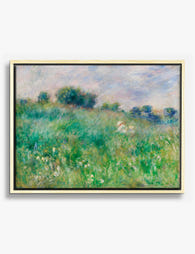 Meadow Breeze by Renoir Canvas Print Oak
