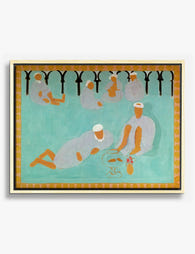 Moroccan Coffee House by Matisse Canvas Print Oak