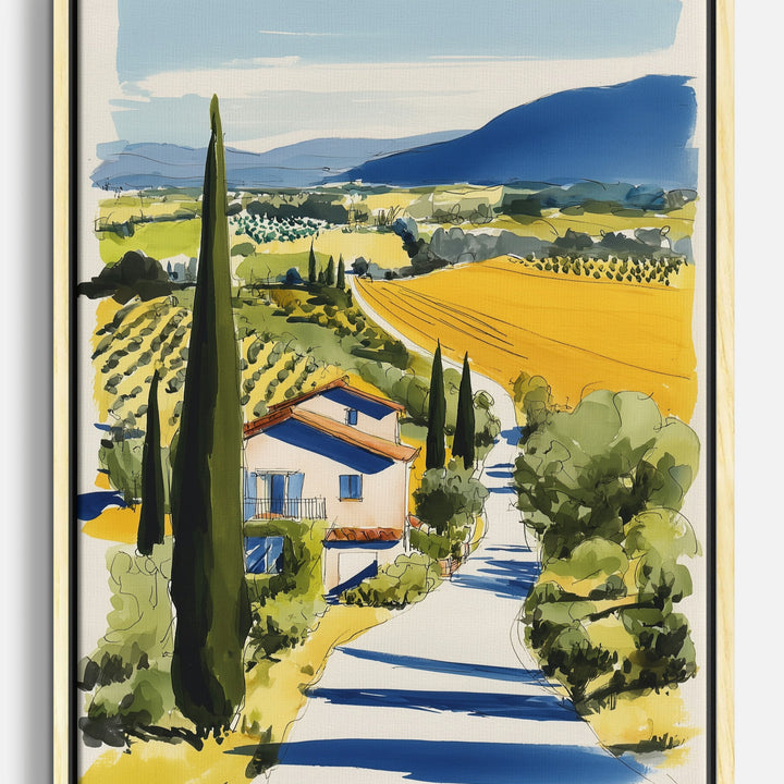 Fields Canvas Prints