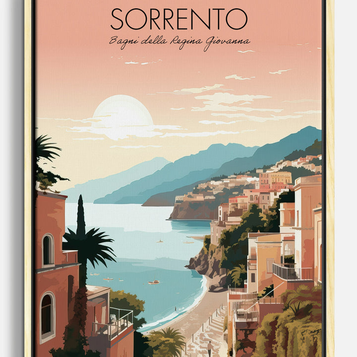 Coastal Village Canvas Prints