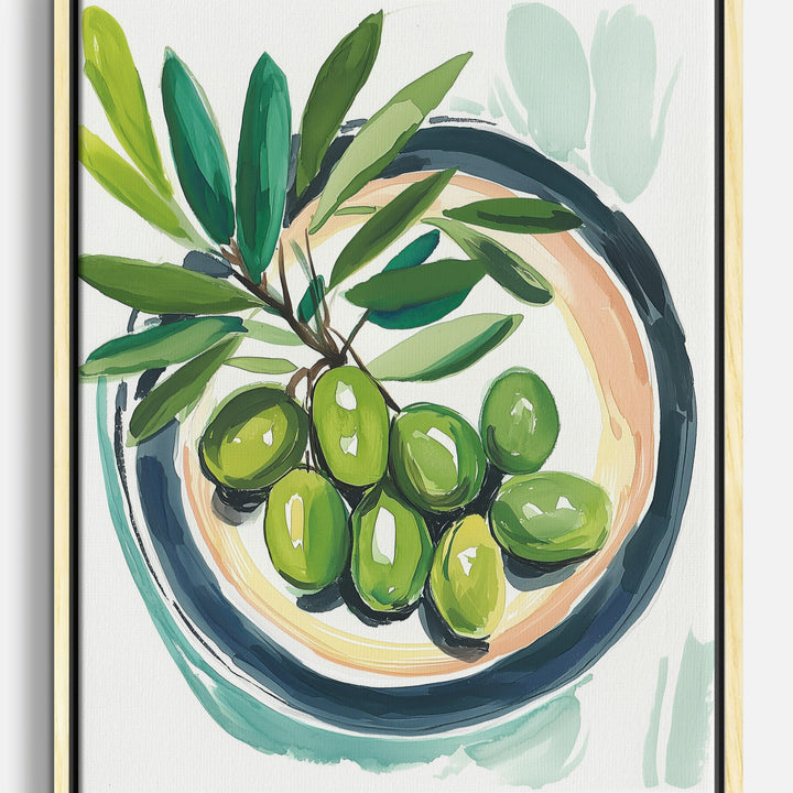 Olives Canvas Prints