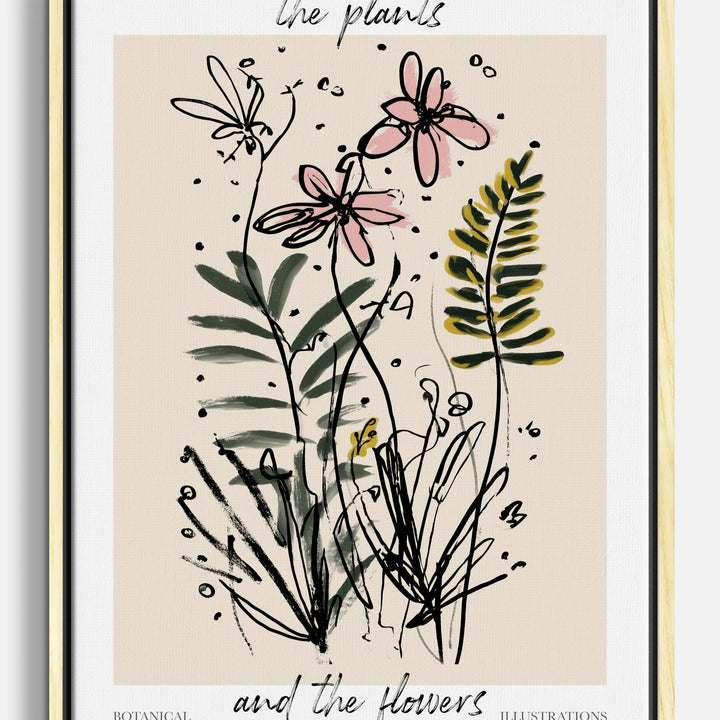 Minimal Line Art Canvas Prints