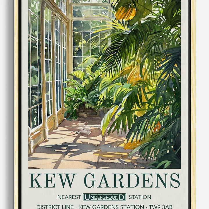 Kew Gardens Impressionism Canvas Prints