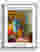 Sunlit Modernist Room Canvas Print - Oak
