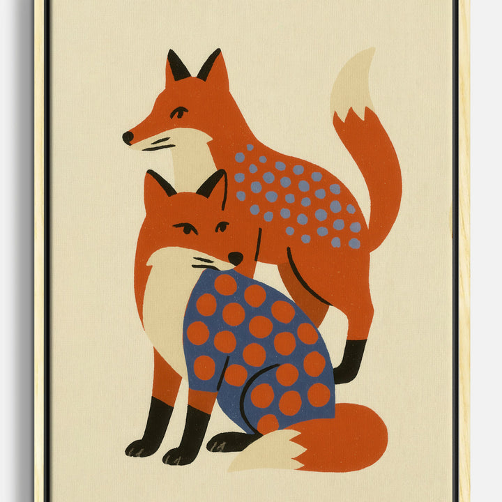 Fuchs-Leinwandbilder