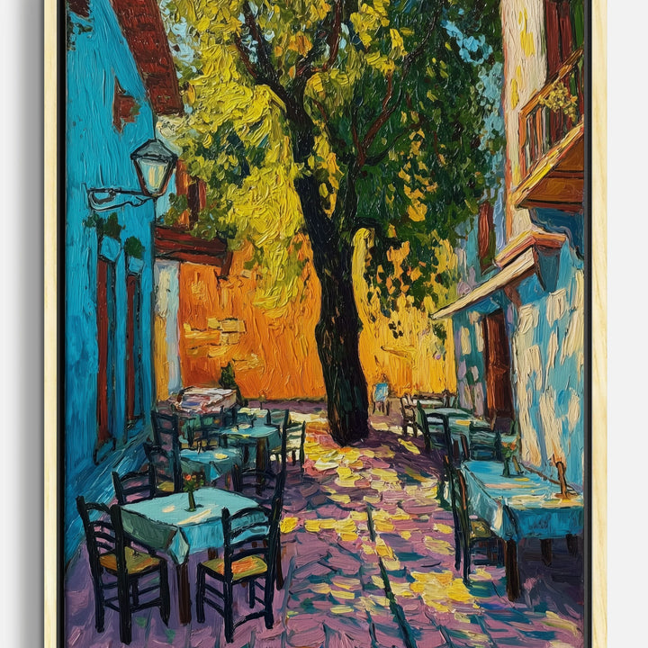 Café Canvas Prints