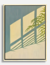 Sunlit Serenity Canvas Print Oak