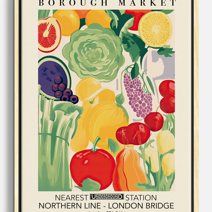 Market Canvas Prints