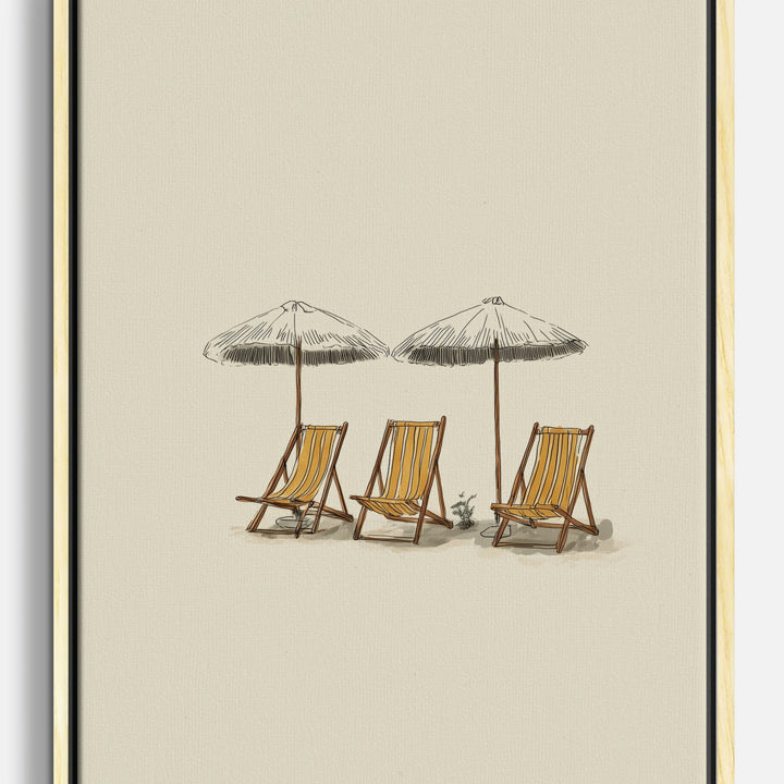 Umbrellas Canvas Prints