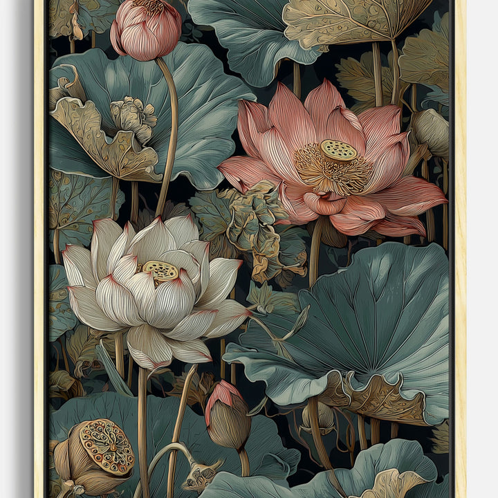 Water Lilies Canvas Prints