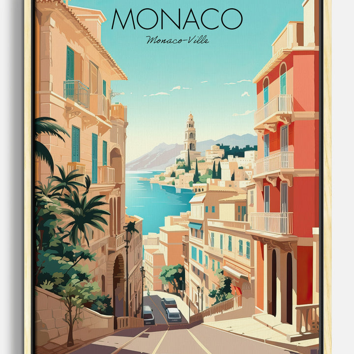 Monaco Canvas Prints