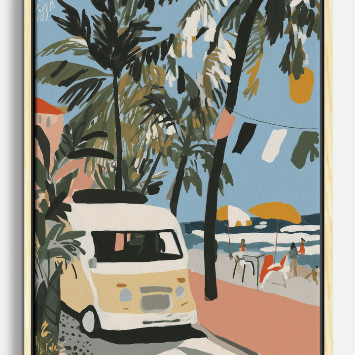 Umbrellas Canvas Prints